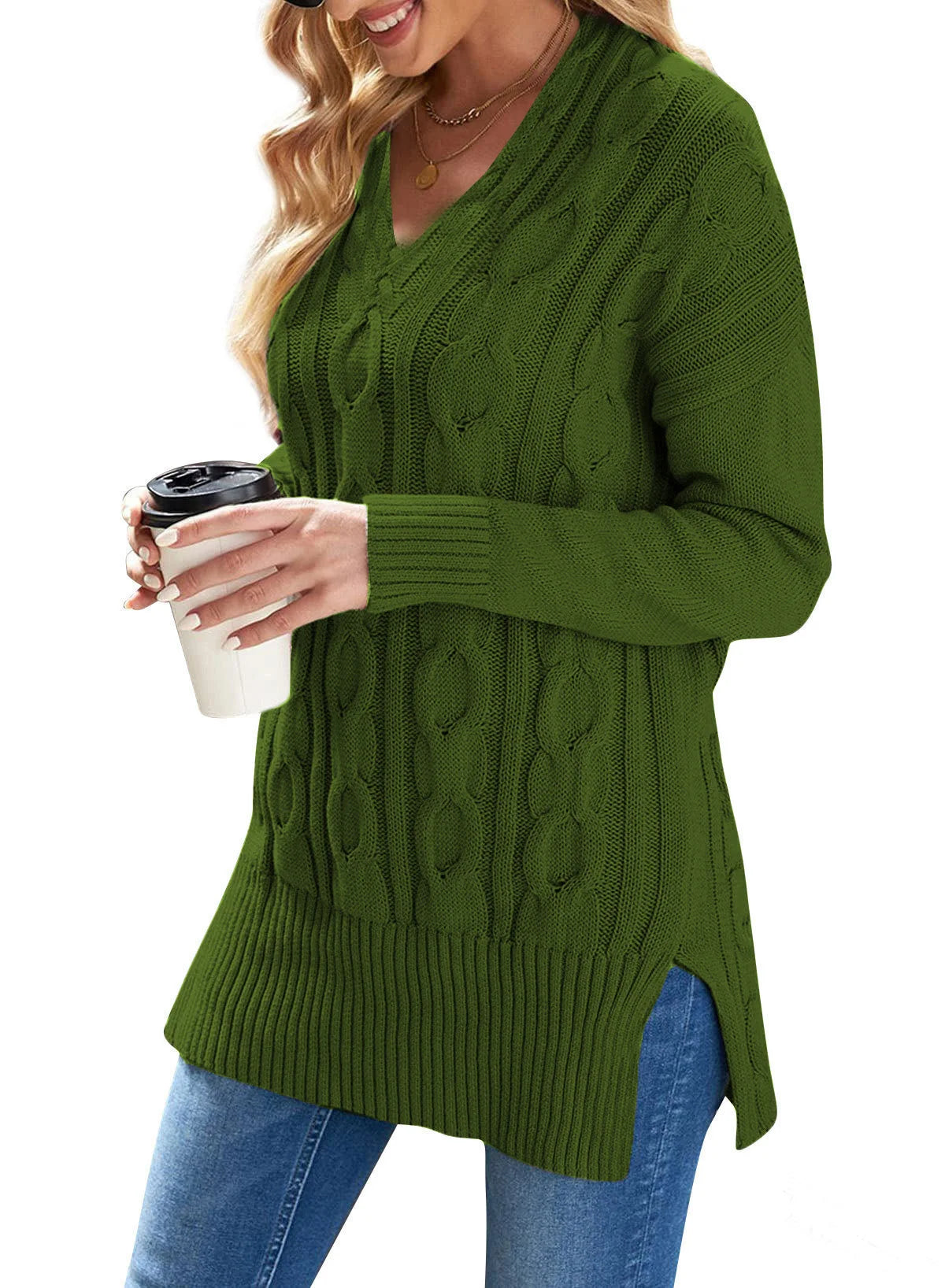 Cable Knit Pullover